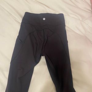 lululemon Align High-Rise Crop with pockets size 2!